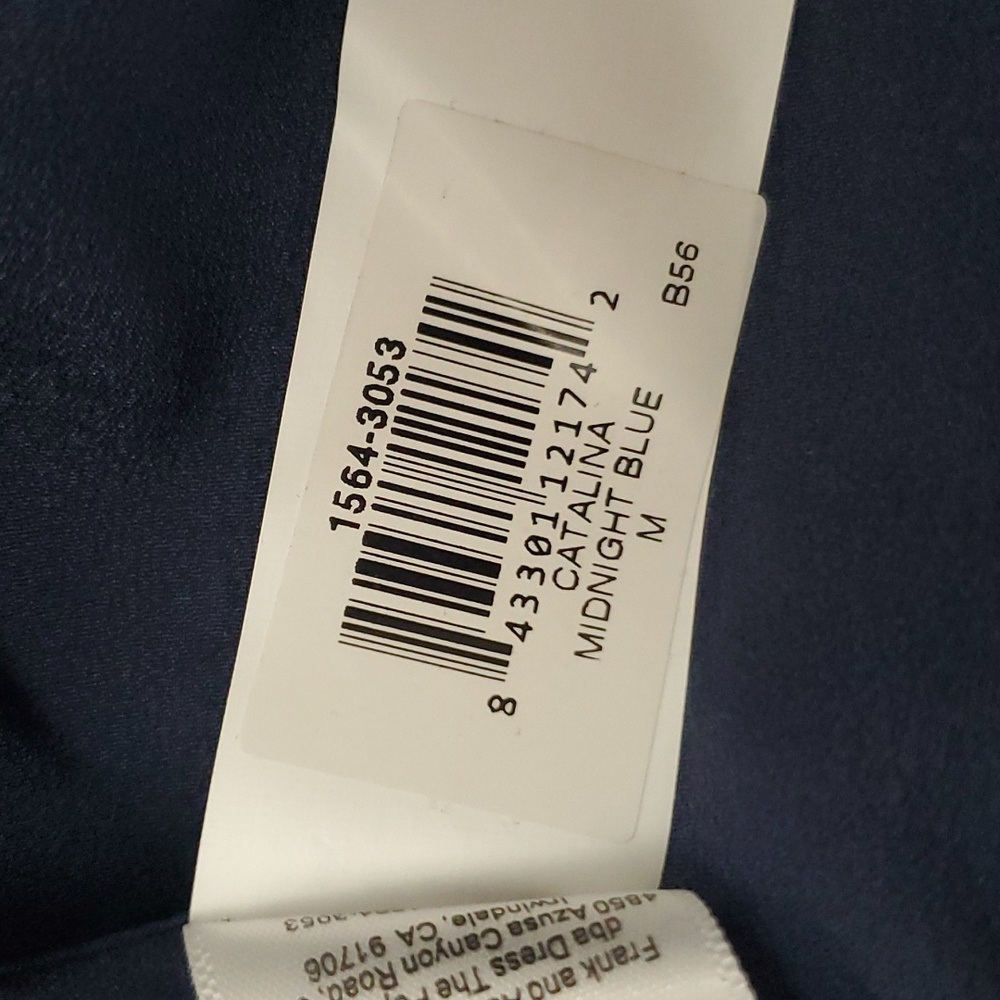 Dress the Population Navy Blue Midi Dress - Picture 13 of 13